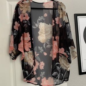 Floral cardigan